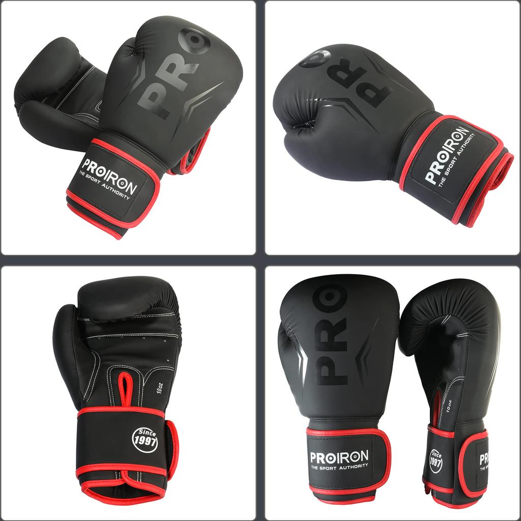 PROIRON Boxing Includes Maintenance Warranty Gloves, 12oz, Thick, Durable, Comfortable, Bag, 1-Year