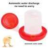 1set Poultry Automatic Drinker Bucket Chicken Feeder Barrel Water Bucket Quail Drinking Farm Chicken Coop Water Supplies