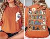 Comfort Colors Ghost Book Reader Shirt,Reading Tee Book Lover Gift,Reading Enthusiast Book Shirt,Ghost Reader Tee,Literature Lover,Boo Shirt