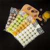 50Pcs Disposable Ice Cube Bags Self Sealing PE Ice Maker Mold With 1Pc Funnel For Juice Coffee