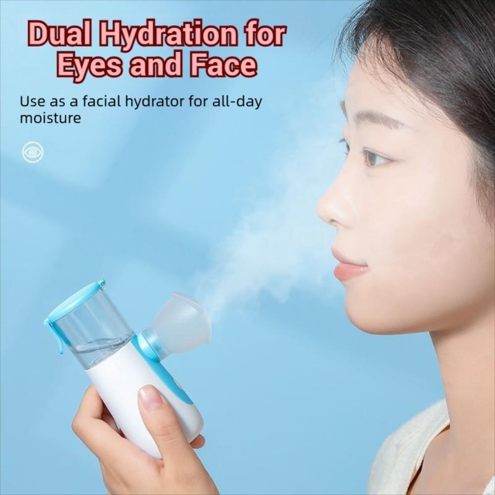 Rechargeable Mini Cool Mist Humidifier Long-Lasting Desktop Spray Humidifier Outdoor Use