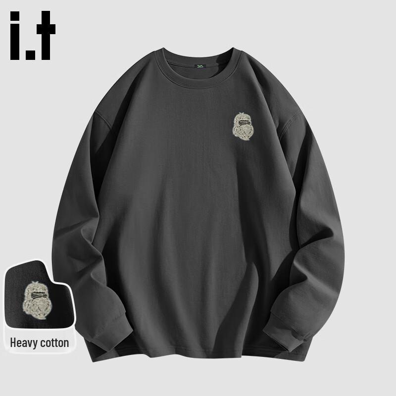 Fingercroxx IT Men s Heavyweight Cotton Long-Sleeve T-Shirt 4XL