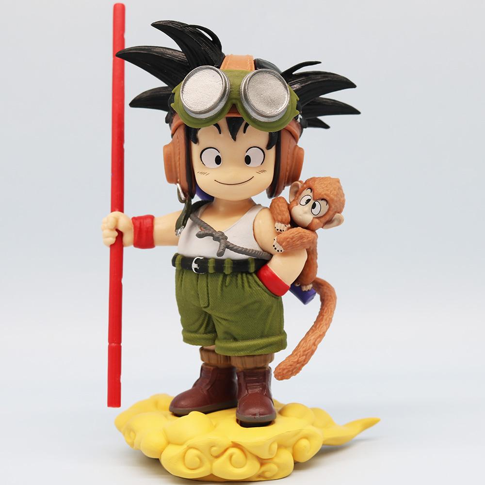 

16cm Anime Drogan Boll Son Gocool Figure With Monkey Kid Gocool Action Figure Pvc Statue Collection Model Toys Gifts
