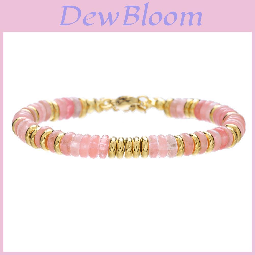 Style Natural Stone Beaded Bracelet For Women Handcrafted Crystal Jewelry Gift