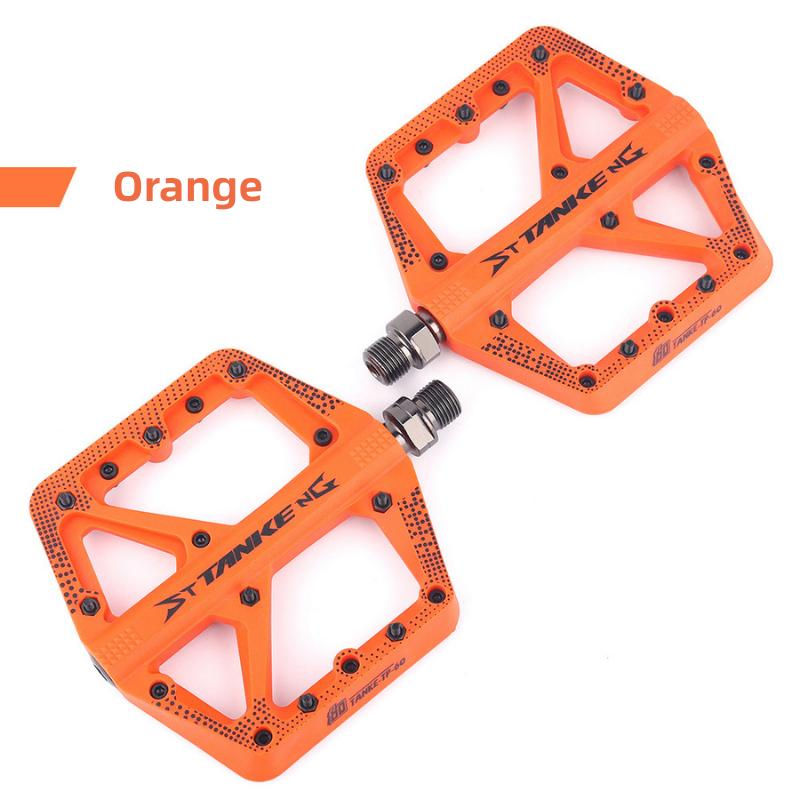 Ultralight Nylon MTB Bicycle Pedals Widen Non-slip DU+1 Bearing Flat Platform Pedals Mountain Road BMX Bike Cycling Accessories