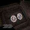 Italian Vintage Crown Bead Jewel Ring Vintage Water Drop Butterfly Zircon Pearl Earrings