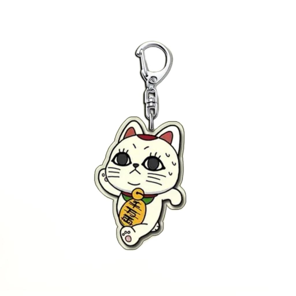 Kirarimo Set of 4 Dandadan Turbo Babaa PVC Decorative Anime Cute Stylish Lightweight Birthday Unofficial Keychains, Pendants, Characters, Merchandise,