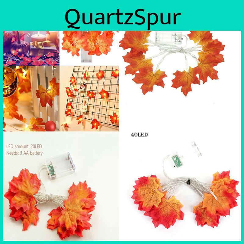 Maple Leaf Light String With 80 Leds Creating A Joyful Holiday Atmosphere Anywhere