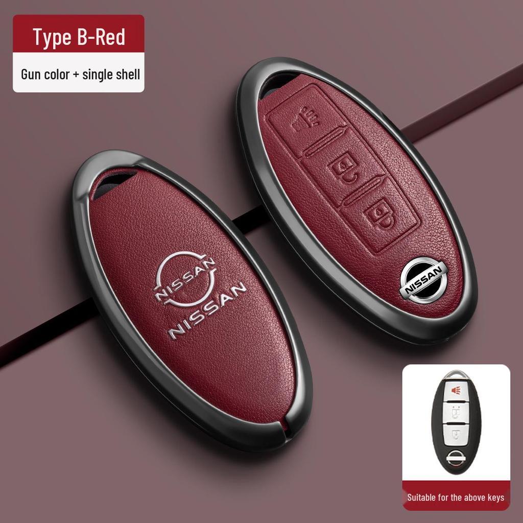 Key Covers for Dongfeng Nissan Models: Sylphy, Teana, Qashqai, Tiida, X-Trail, Kicks, Sunny, Classic, and 14th Gen Murano.