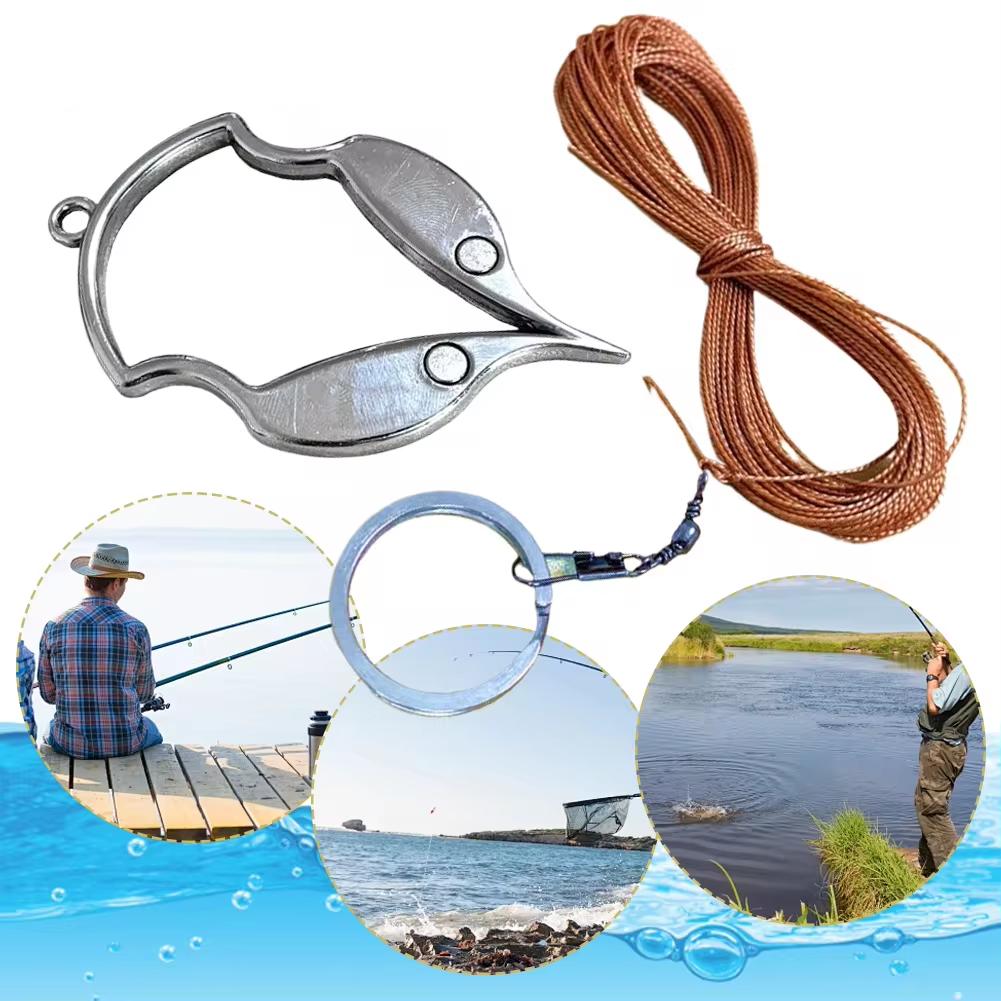 

Strengthen Anti Hanging Bottom Release Device Hook Remover Durable Hanging Bottom Hook Remover Float Bait Protector Fishing Tool