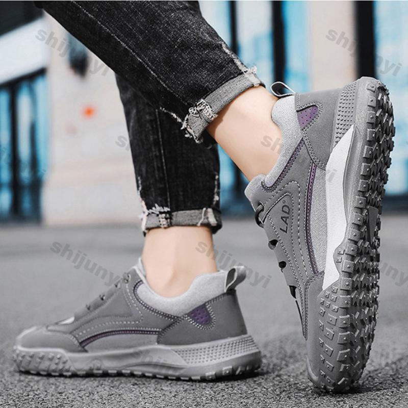 Fashion Men's Casual Shoes New Comfortable Sports Shoes Male Spring Fashion Antislip Wear-resisting Work Shoes Trainers Outdoor Sneakers