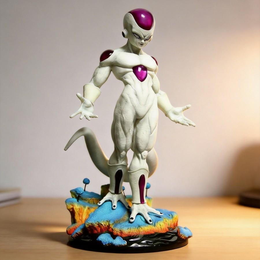 Dragon Ball YS Frieza 4 Forms GK Figure Model Statue 28cm Collectible Toy Desktop Ornament Collection Gift for Fans