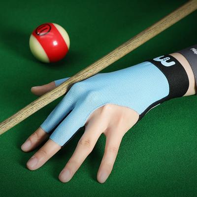 1pc Professional Billiards Glove High Elastic 3 Finger Snooker Glove Breathable Anti-Slip Adjustable Billiard Pool Glove