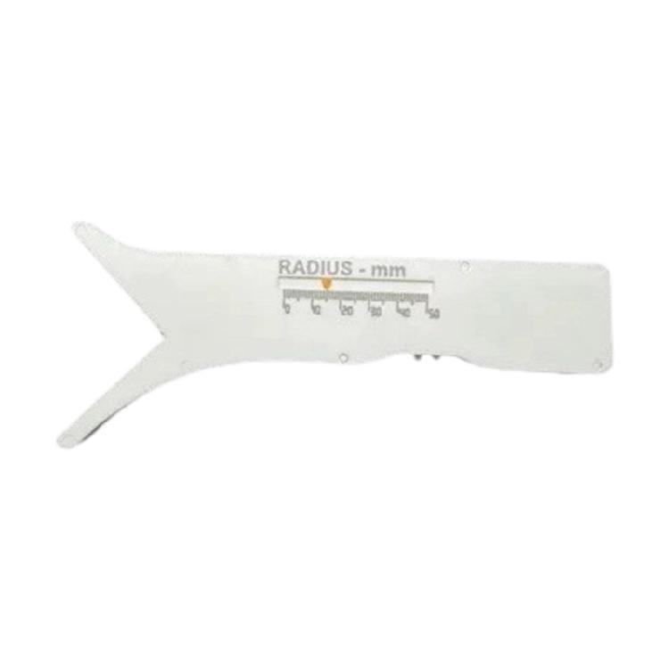 

Multiunction Sliding Gauge Tool Ergonomic Grip Radius Measuring Ruler for Furniture Making Industrial Application белый