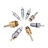 135 buc Valve Schrader pentru sistem A/C pentru instrumentul pentru supape Schrader HVAC R12/ R134A