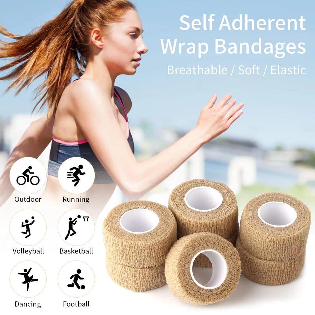 Anti Abrasion Self-adhesiveElastic Bandages 2.5cm*4.5m