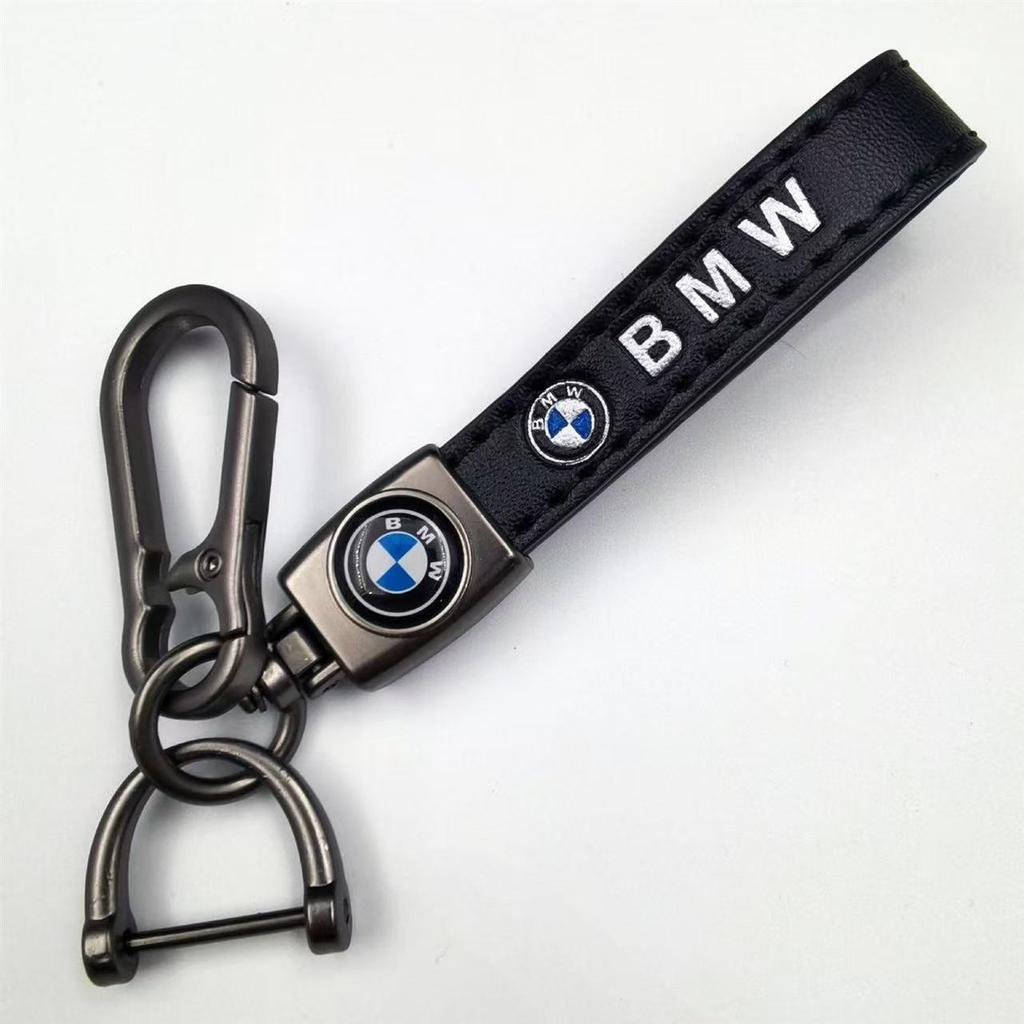 Leather and Alloy Keychain for Car, Key Lanyard BMW M E34 E36 E39 E46 E53 E60 E90 E83 F10 F20 F30 M3 M5 X1 X3 X4 X5 X Pdbn37