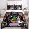 3pcs Tim Burton's the Nightmare Before Christmas Print Cover Set Ultra Soft, Breathable, and Comfortable Bedding with Stylish Design for Bed
