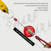 Fishing Deboning Tweezers Skid-proof Fishing Lip Gripper Fish Lip Clamp Fish Clamp Fishing Flat Tweezers Gripedge Tools