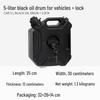 12L/24L External Spare Fuel Tank for Parsun, Hangkai, Yamaha Outboard Motors