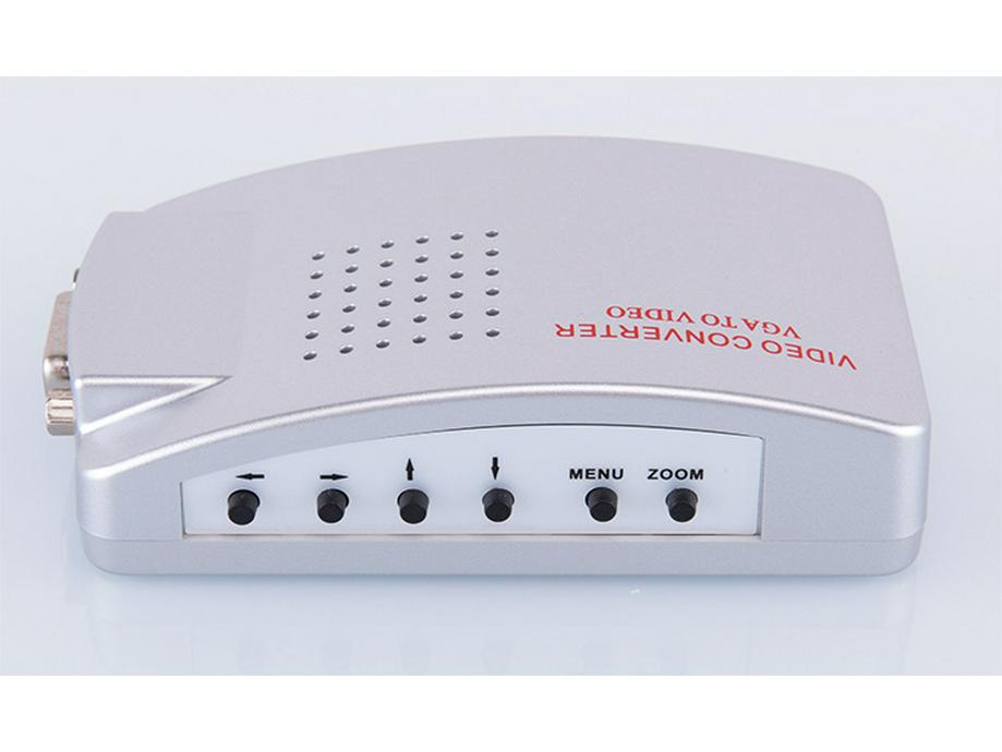 AV to VGA/BNC Video Converter - RCA to Monitor Adapter