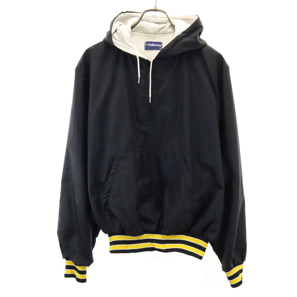 

Holloway 80s Made in USA Long sleeve Anorak Parker M Pullover Old Vintage Men s Used