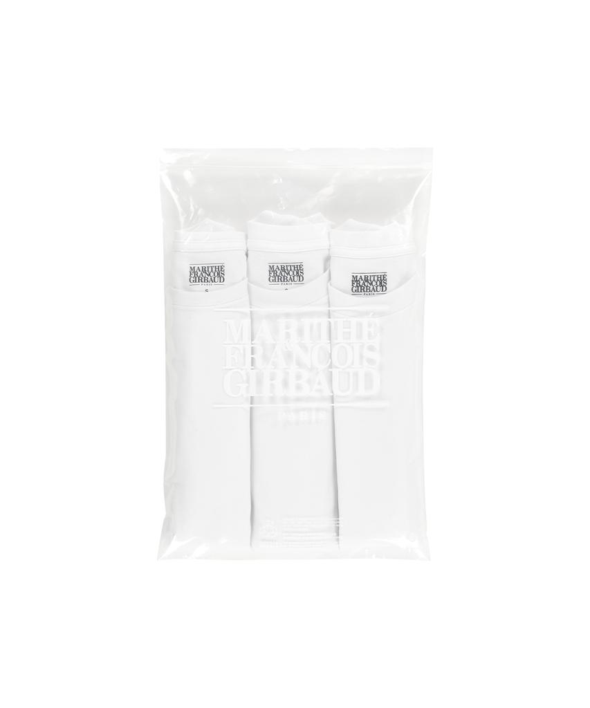 Malittepeulangsowajeobeo 3Pack Lettering Logo Tee White