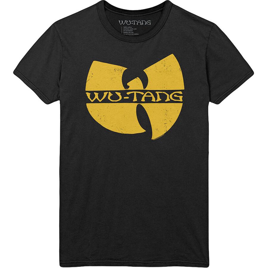 Wu Tang Clan - Логотип - Черная футболка Унисекс футболка XXL