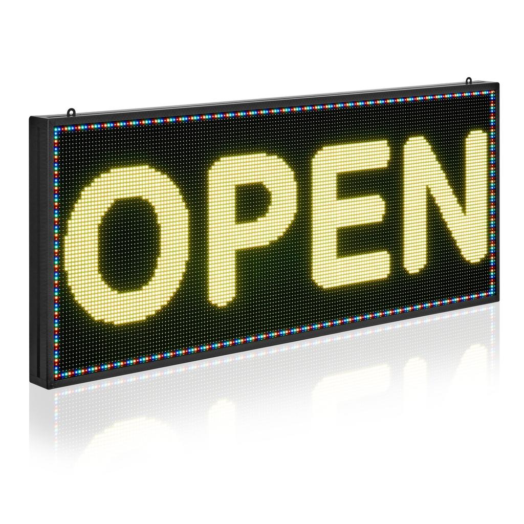 VEVOR Programmable LED Sign, P6 Full Color Flexible Digital Scrolling Panel, DIY Custom Text Pattern GIF Display Board