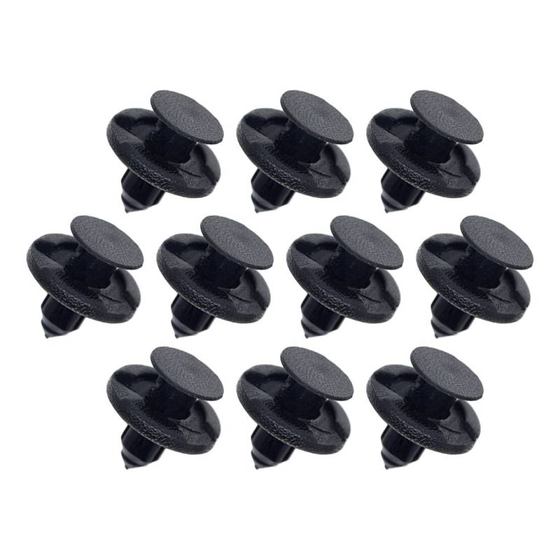 100pcs Bumper Splash Shield Hood Engine Push Clip Rivet Retainer 90044-68320 Fit for Infiniti QX4 QX60 QX70 Nissan Titan Xterra