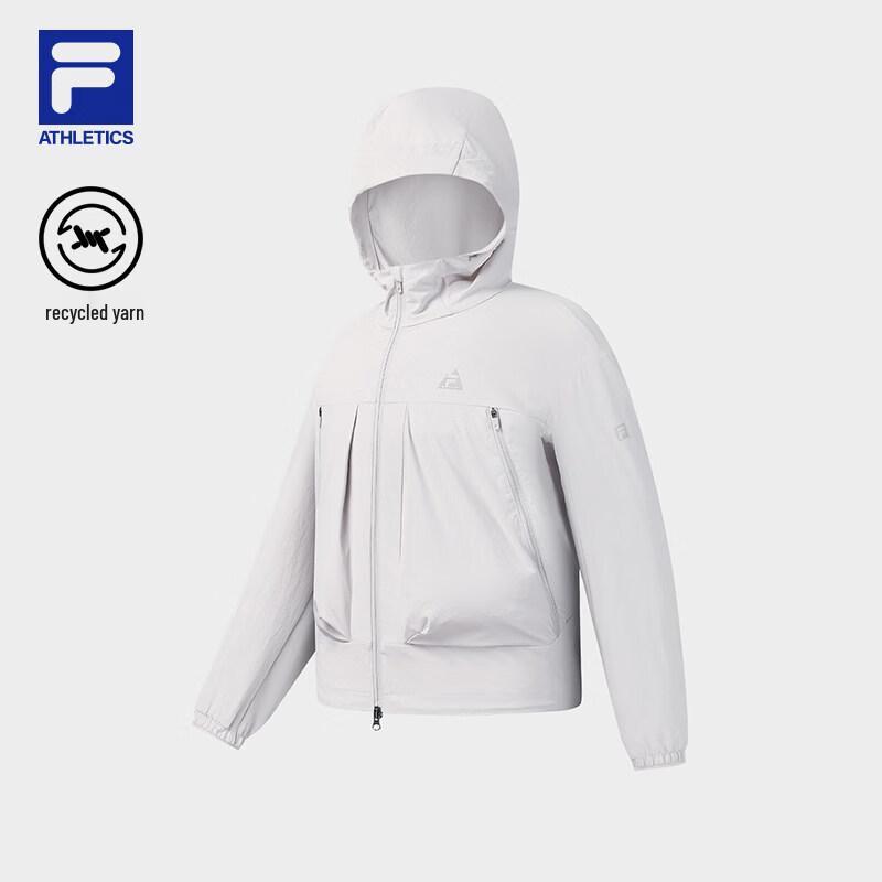 FILA Women s Loose Hooded Woven Jacket 2XL