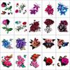 20 Blatt Wasserdichte Temporäre Blumen Schmetterling Tattoo Aufkleber Frauen Kunst Sexy Abnehmbare Männer Körperaufkleber Langlebig