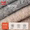 MiiOW 3-Pair Pack 35% Wool Socks for Women, Autumn And Winter Mid-Calf Terry Socks, Thick Warm Socks, Sleep Socks, Women's Postpartum Socks