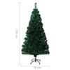 VidaXL Artificial Christmas Tree with Stand Green 150 Cm Fiber Optic