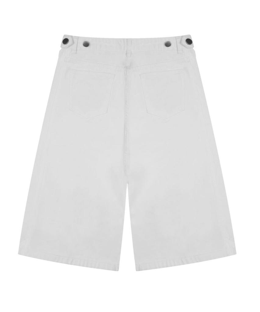 ULIFEZIP Kevin K-Part Bermuda Snap Button Cotton Shorts 2 Colors [Ulzp_7002]