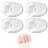 ZHSHXNGY Thong Sandal Covers and Toe Insoles To Prevent Sandals from Slipping Off Pairs 4 Insoles Forefoot (2 Set, - Cushioning)
