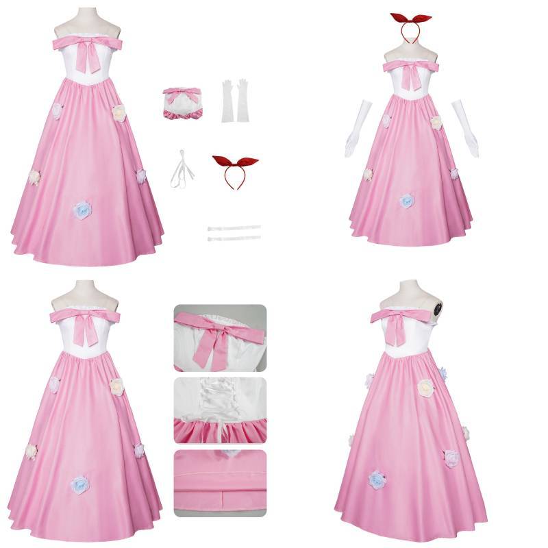Idol Activity Cosplay Outfit Starry Tulle Dress For Stage Performance