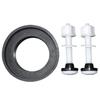 Toilet Bolts Cistern Seal Pan Bathroom Durable Plastic Practical Rubber Toilet Cistern Seal Pan Conical Design