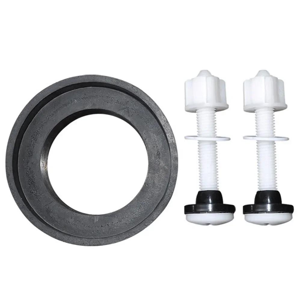 Toilet Bolts Cistern Seal Pan Bathroom Durable Plastic Practical Rubber Toilet Cistern Seal Pan Conical Design