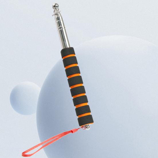 Teleskopická vlajková tyč s protiskluzovou rukojetí odolná proti opotřebení Široce používaná teleskopická tyč na vlajku Ruční výsuvná výsuvná vlajková tyč