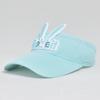 Childrens Summer Cartoon Bunny Sun Hat With Breathable Polyester For Outdoor Play And Sun Protection