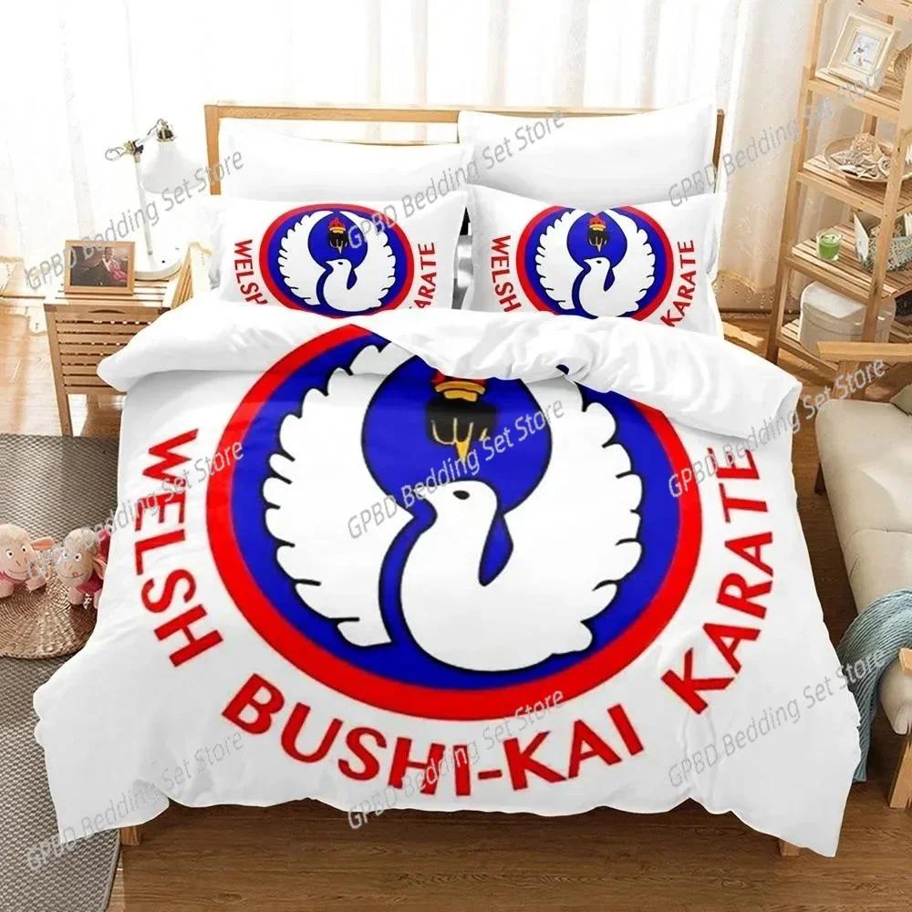 New 3D Printed Kyokushin Karate Bedding Set Bedroom Soft Modern Bedspreads Comefortable Duvet Cover Quilt Cover And Pillowcase