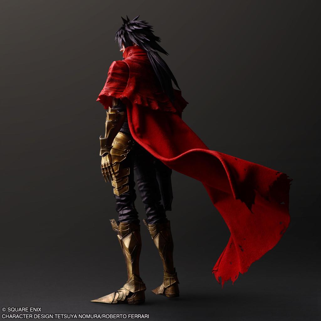 Final Fantasy VII Rebirth PLAY ARTS True Vincent Valentine PVC Painted Movable Figure
