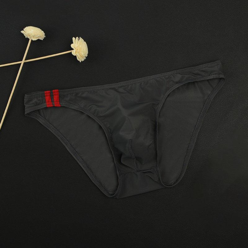 Low Rise Briefs Underwear Solid Bulge Pouch Plus Size Men Male Underpants