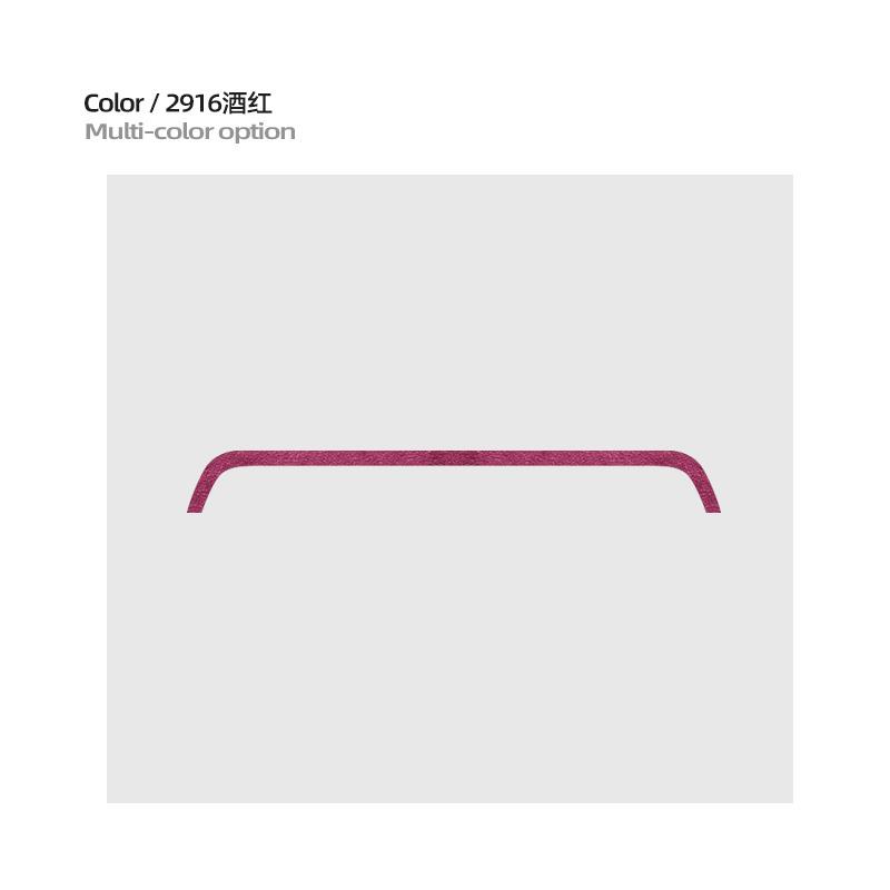 Italy Suede Overlay Interior Cover for Zeekr 001 2024 2025 Car Central Control A/C Air Outlet Frame Trim Strip Stickers
