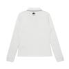MALBON GOLF Women'S Color Block Piping Ribbed Collar T-Shirt Off White (Woman)