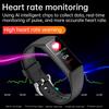 SACOSDING Sports Wristband With HD Screen Waterproof Sleep Heart Rate Monitoring  Step Counting Sports and Health Smart Wristband