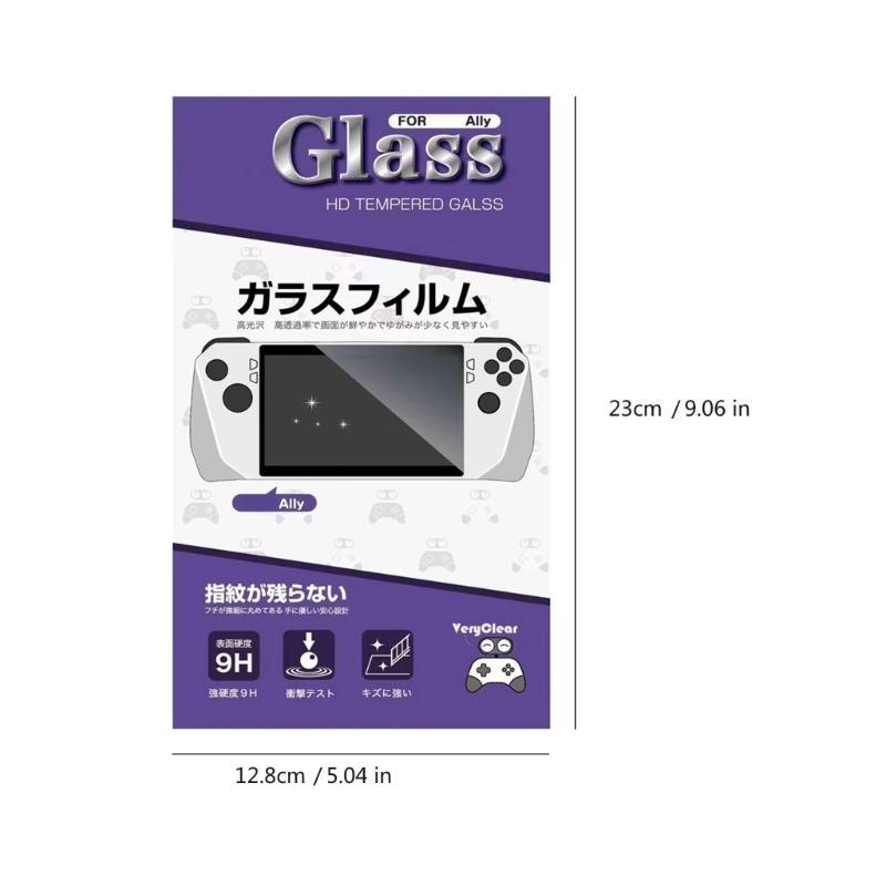 Screen Protector Tempered Glass Film Providing Excellent Protections Against Scratches and Impacts for Game Console