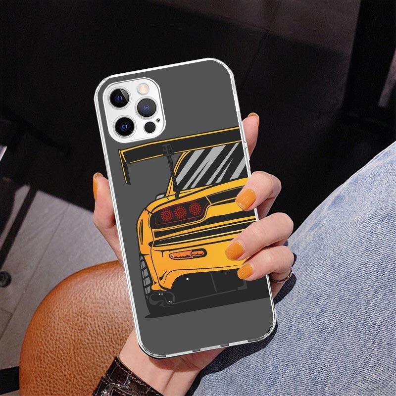 Japan JDM Sports Cars Comic Phnoe Case for Iphone 17 Air 16 11 12 13 Mini 14 Plus 15 Pro Max 7 8E SE 2020 16ProMax Phone Cover C