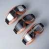 Motorcycle Goggles Vintage Leather Riding Glasses Scooters ATV Off-Road Anti-Scratch Dust Proof Eyewear